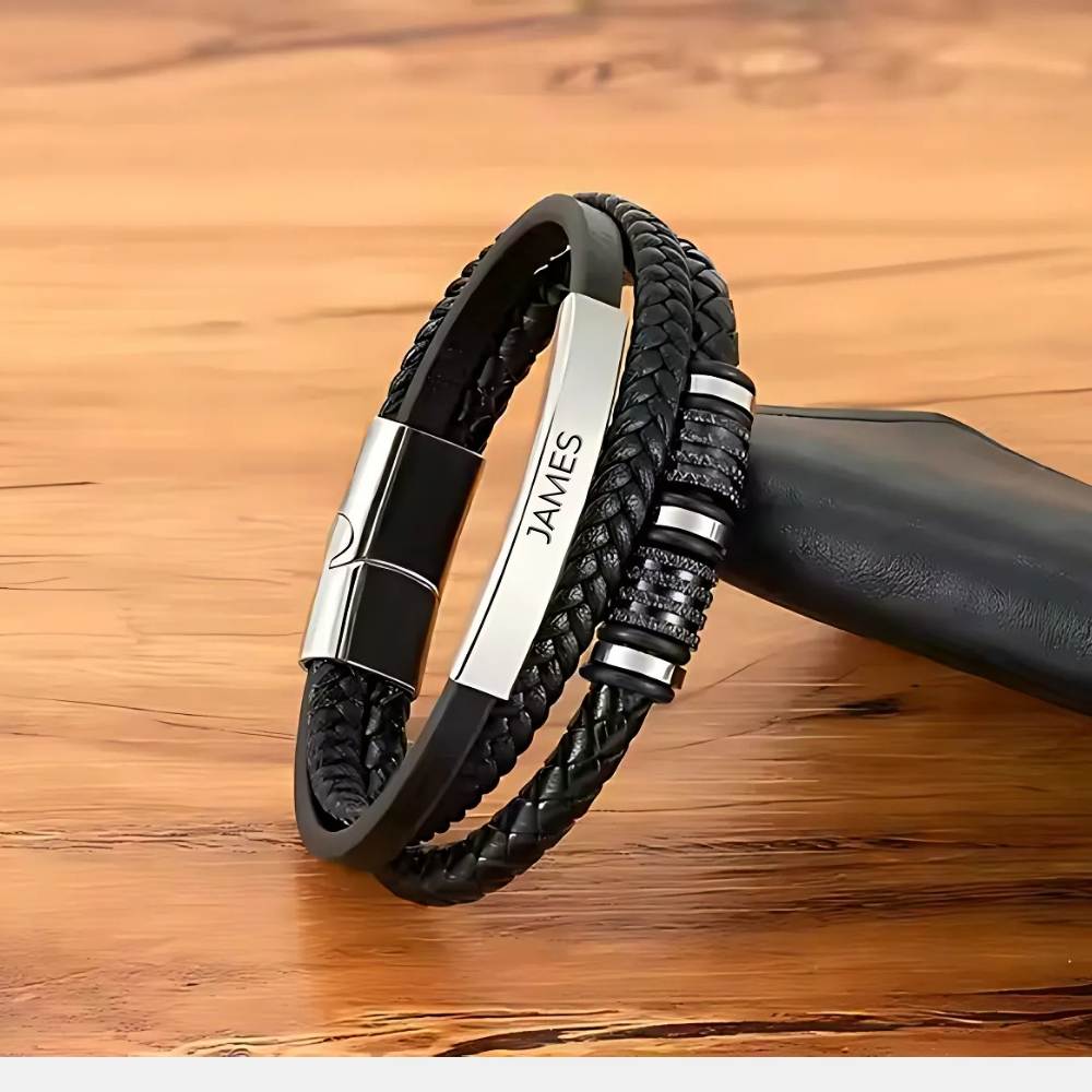 To My Dear Son – 'Forever Together' Name Bracelet