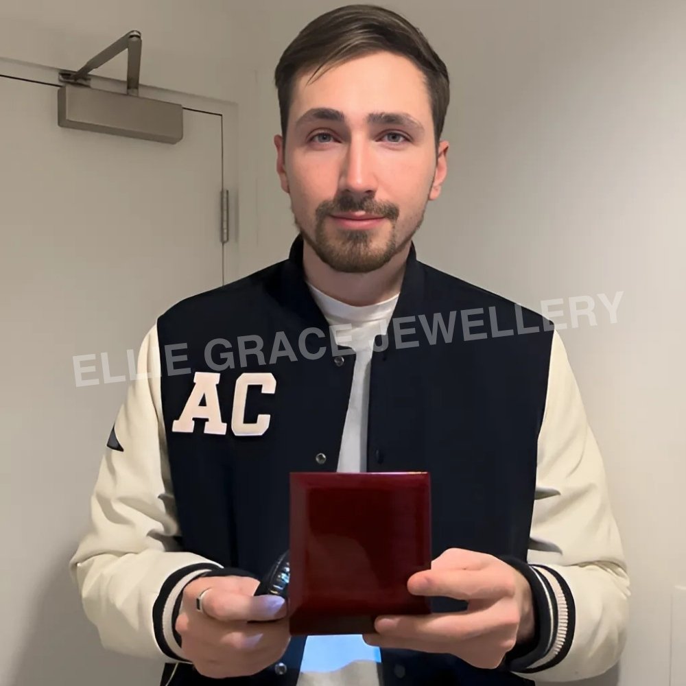 To My Dear Son – Infinity Knot Name Bracelet