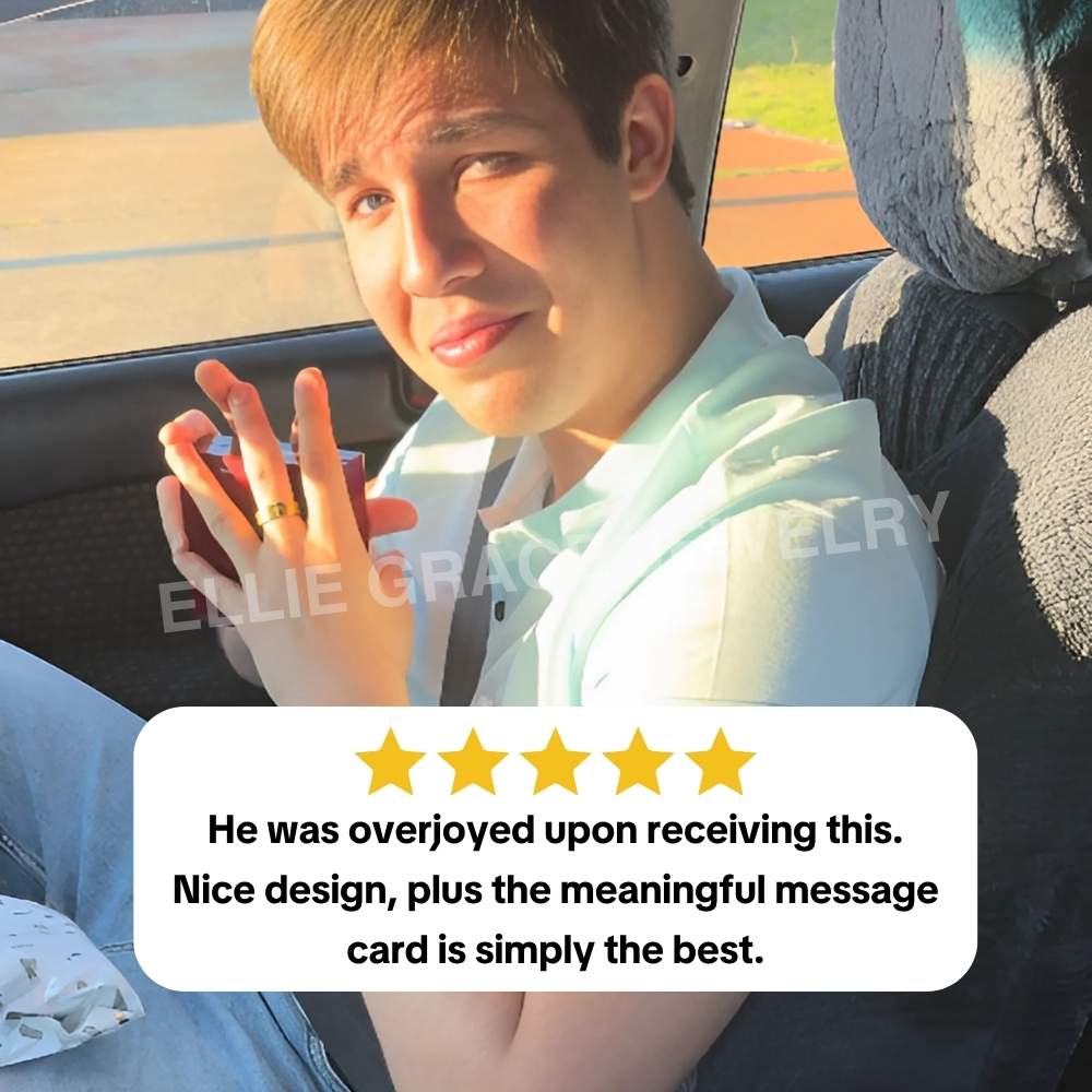 To My Grandson – Infinite Love Personalized Name Bracelet