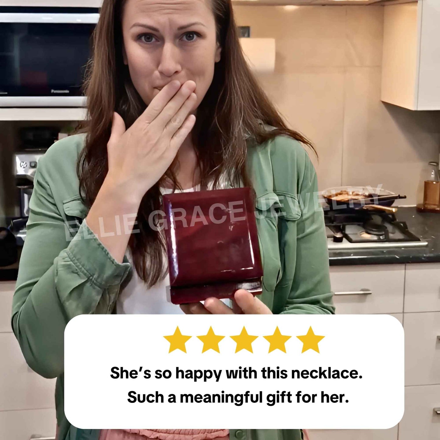 To My Wife – Love Heart Necklace