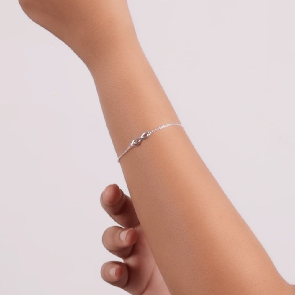 Infinity Name Bracelet for Granddaughter