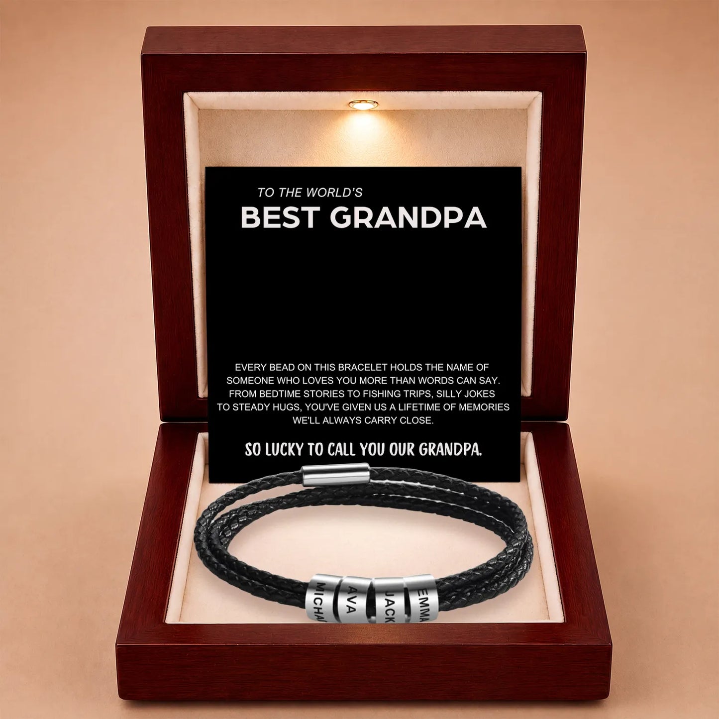 Inner Circle Timeless Bracelet for Granddad