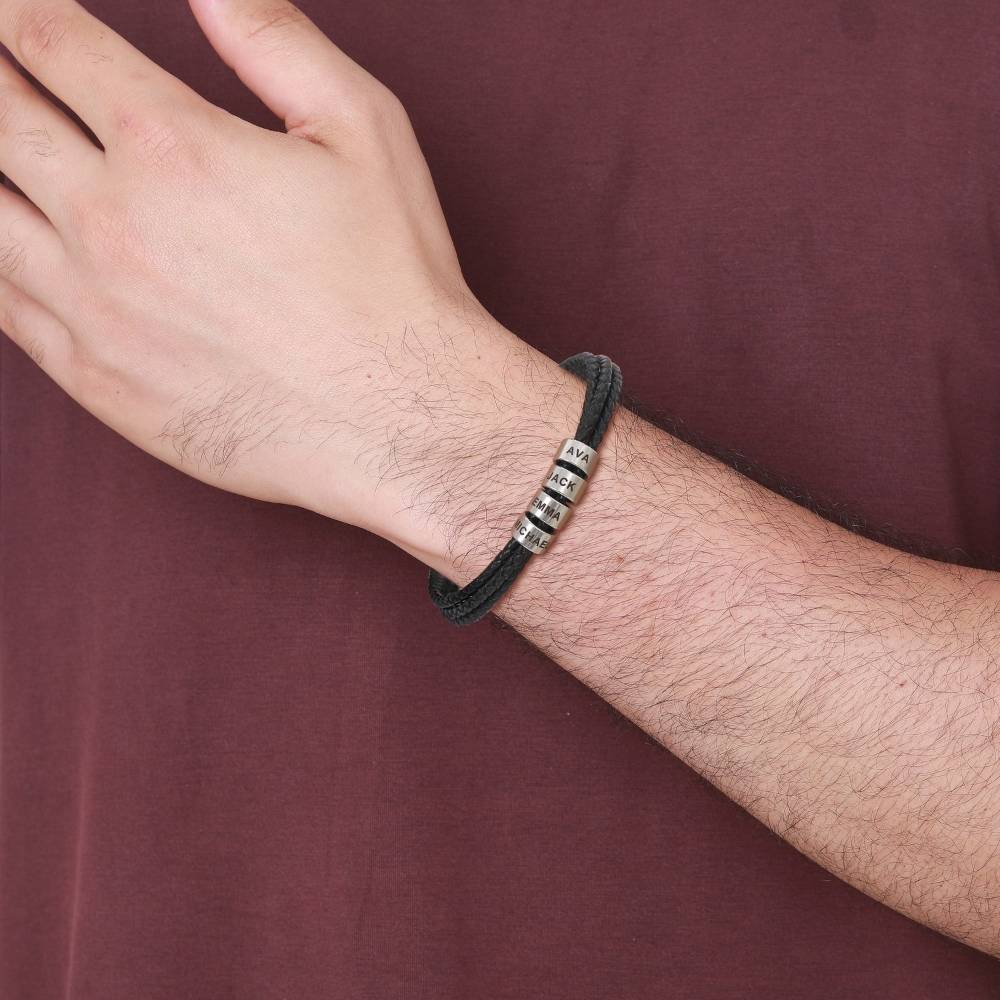 Best Dad In The World - Inner Circle Bracelet with Family Names