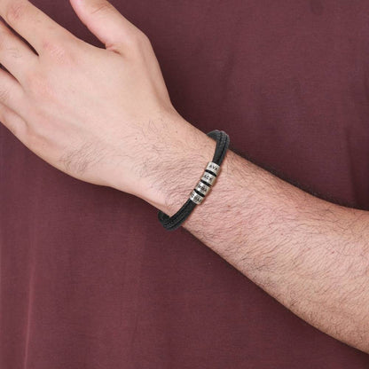 Best Dad In The World - Inner Circle Bracelet with Family Names