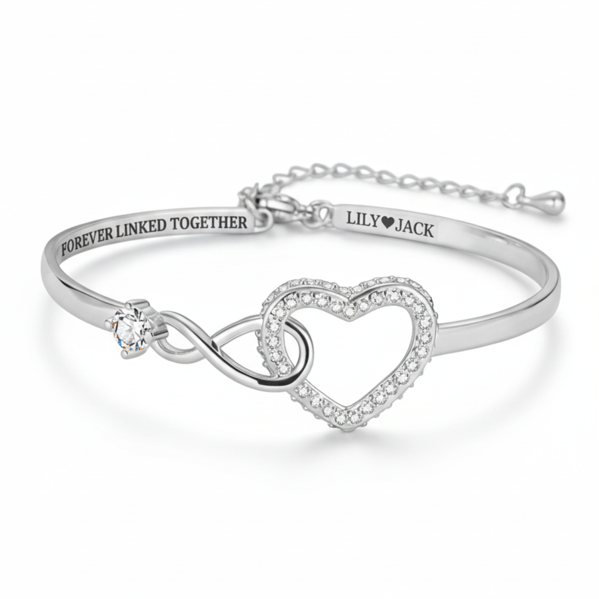 Forever Linked Bracelet For Daughter - 'I Have Always Loved You'