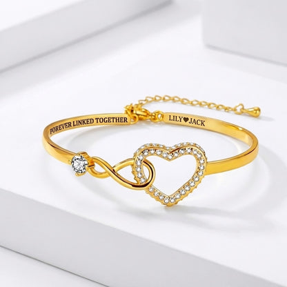 Forever Linked Bracelet For Daughter - 'I Have Always Loved You'