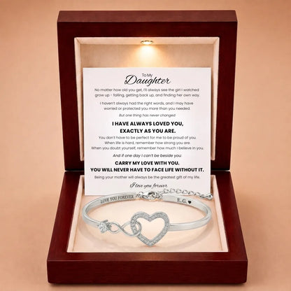Forever Linked Bracelet For Daughter - 'I Have Always Loved You'
