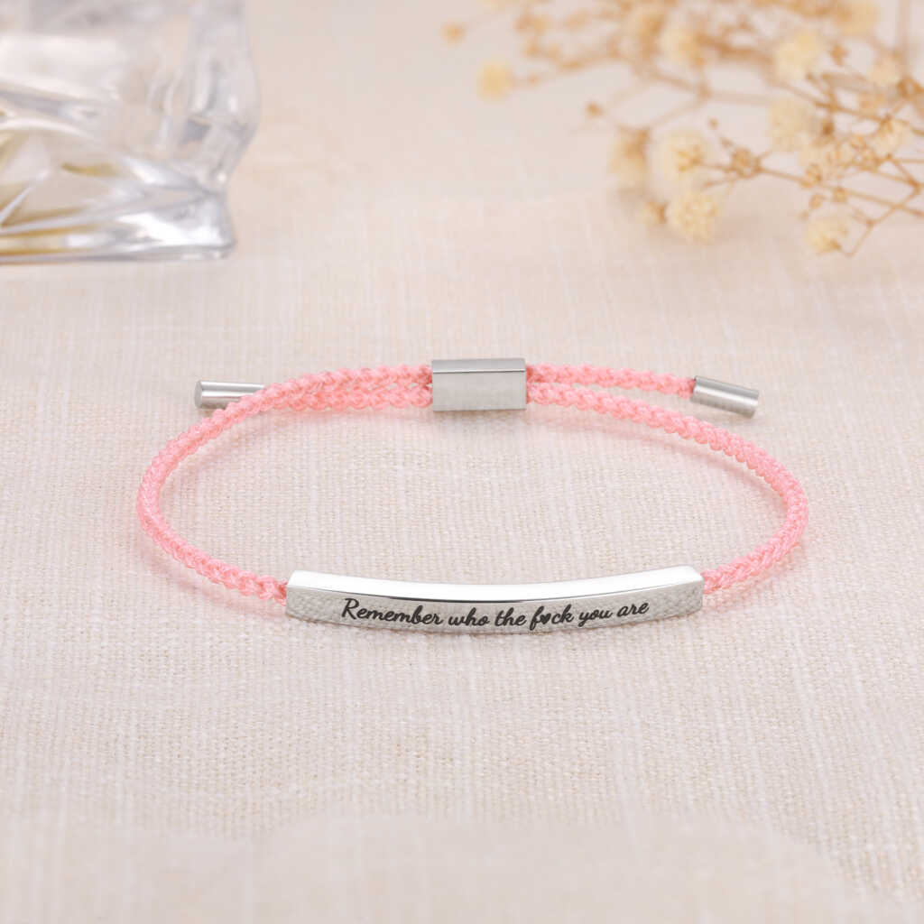 Remember Who The F*ck You Are – Tube Bracelet
