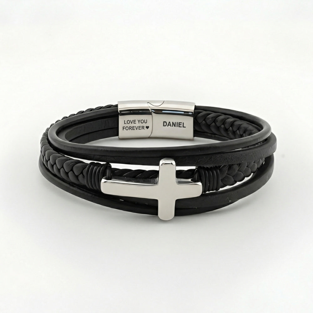 Eternal Protector Faith Bracelet for Son
