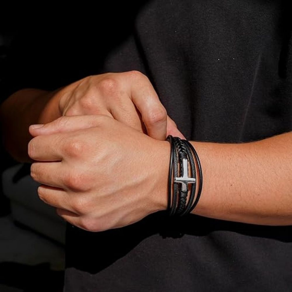 Eternal Protector Faith Bracelet for Son