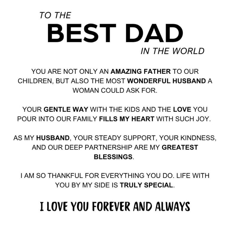 Best Dad In The World - Inner Circle Bracelet with Family Names