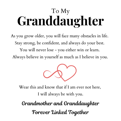 Infinity Name Bracelet for Granddaughter