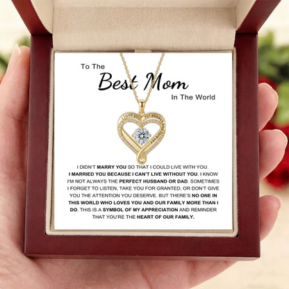 To My Wife - I Love You Forever & Always Necklace