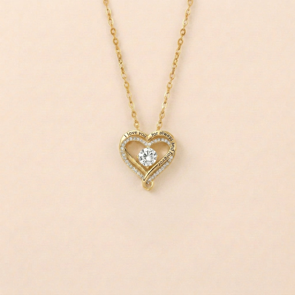 Forever & Always Heart Necklace - You Hold Us Together