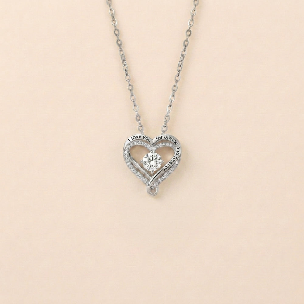 Forever & Always Heart Necklace - You Hold Us Together