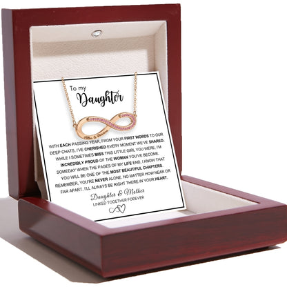 To My Daughter – Love Is Infinity Necklace
