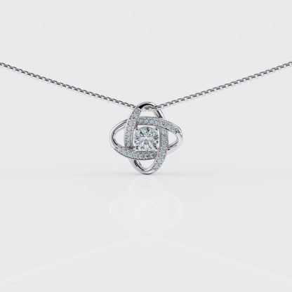 To My Daughter – Love Knot Necklace