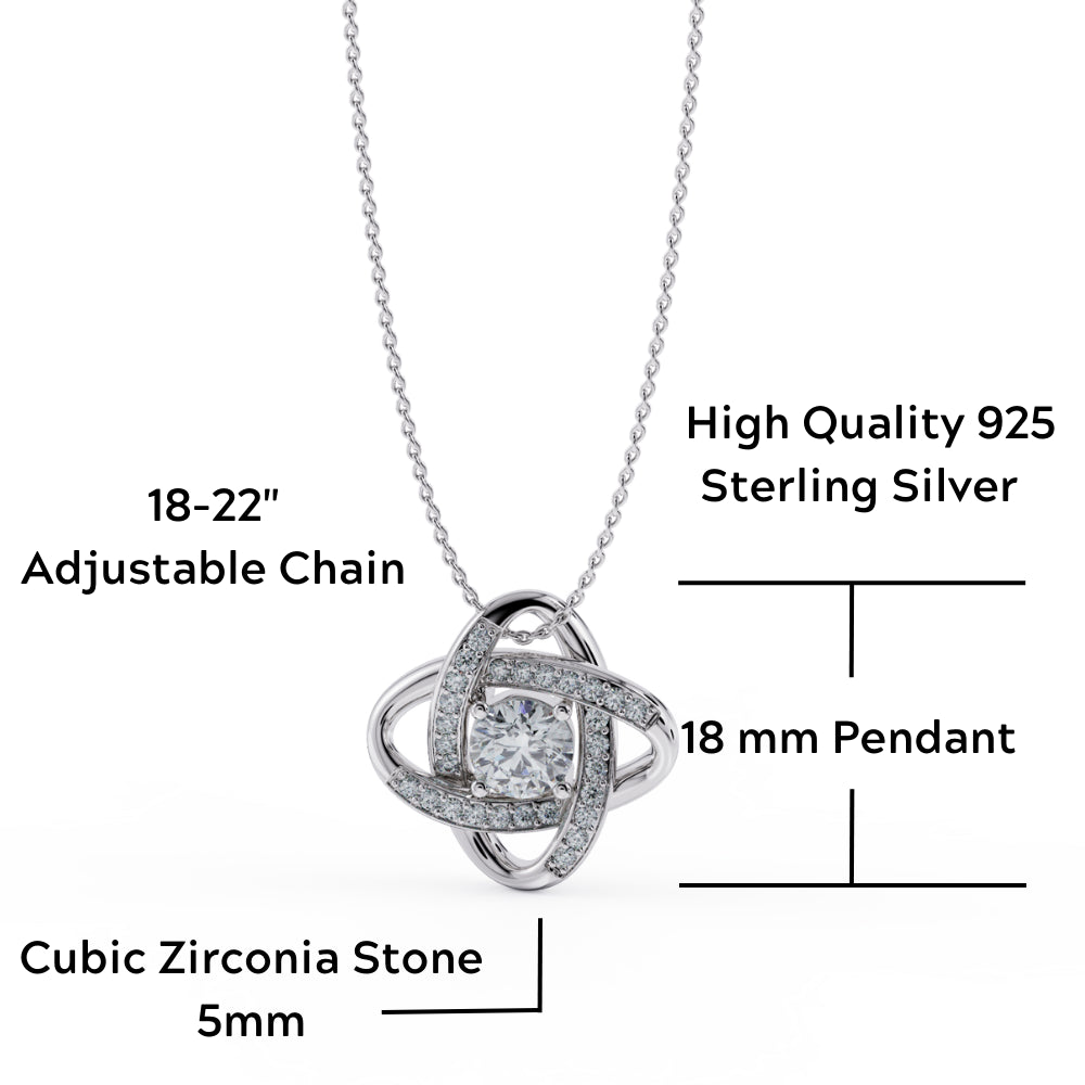 To My Wife Love Knot Necklace – The Most Wonderful Thing