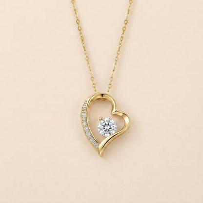 Love Heart Necklace For Wife - Grateful To Call You My Wife