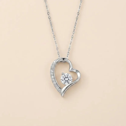 Love Heart Necklace For Wife - Grateful To Call You My Wife