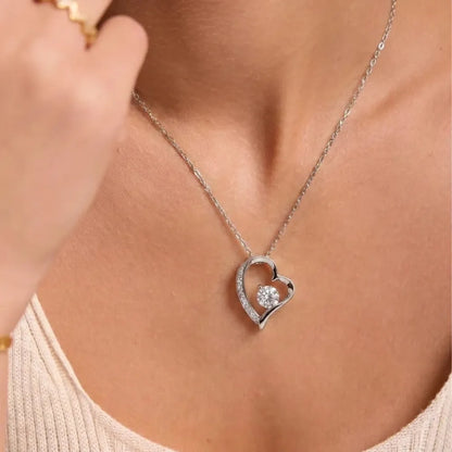 Love Heart Necklace For Wife - Grateful To Call You My Wife