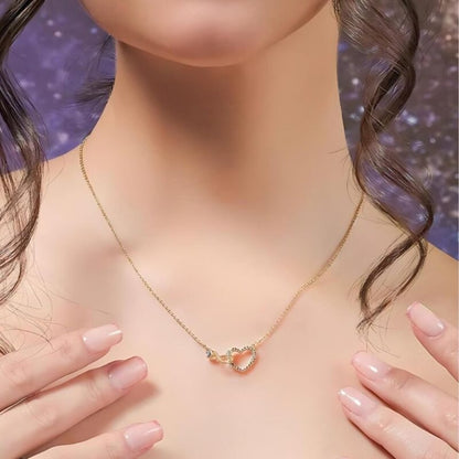 To My Mom – Infinity Heart Necklace & Card