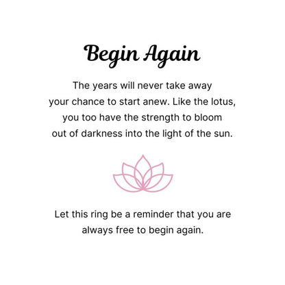 Lotus Ring Begin Anew