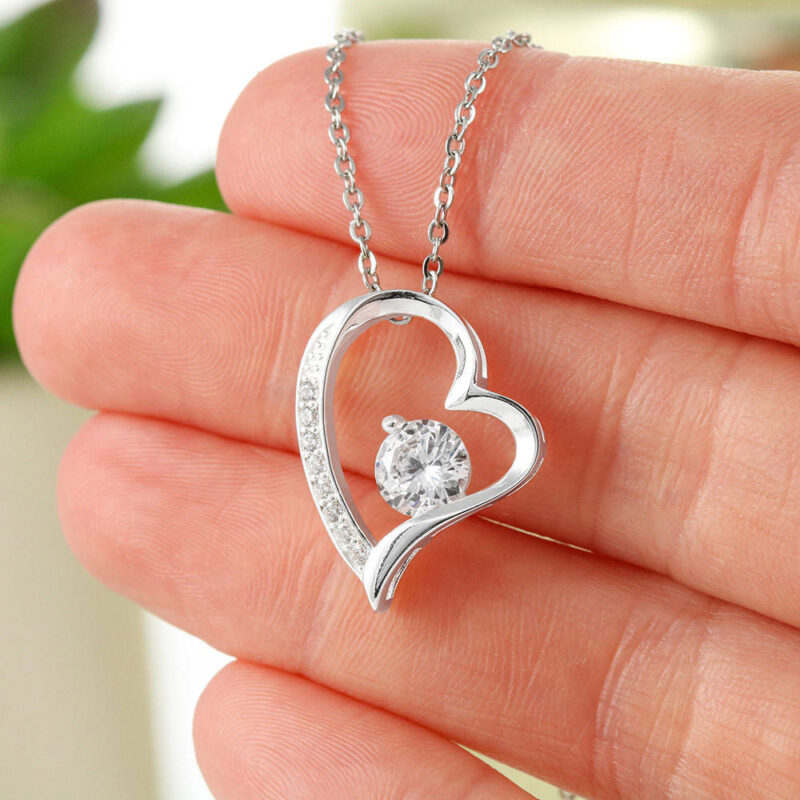 To My Wife – Love Heart Necklace