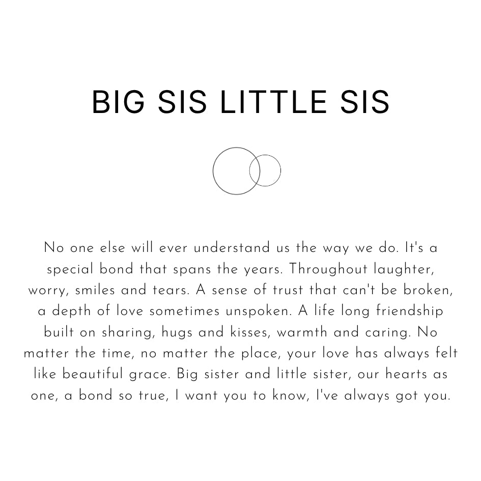 To My Sister - Always Us Necklace
