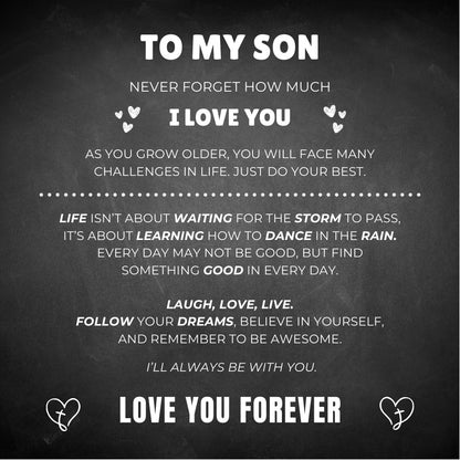 To My Son ‘Love You Forever’ Bracelet