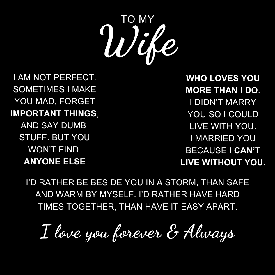 Infinity Name Bracelet for Wife