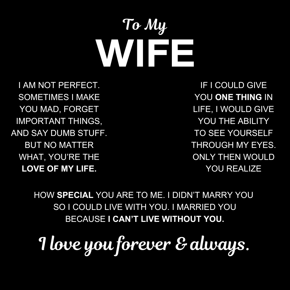 Infinity Name Bracelet for Wife